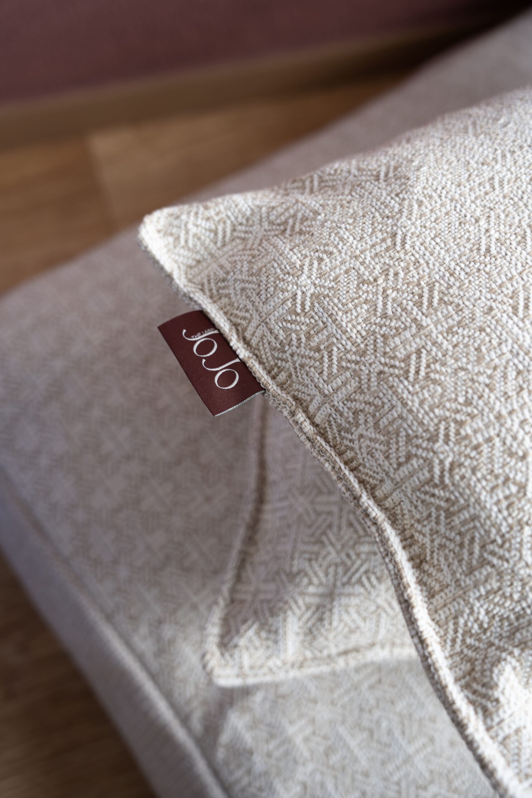 Ivory lines sierkussen met bies 30x50 - Afbeelding 3