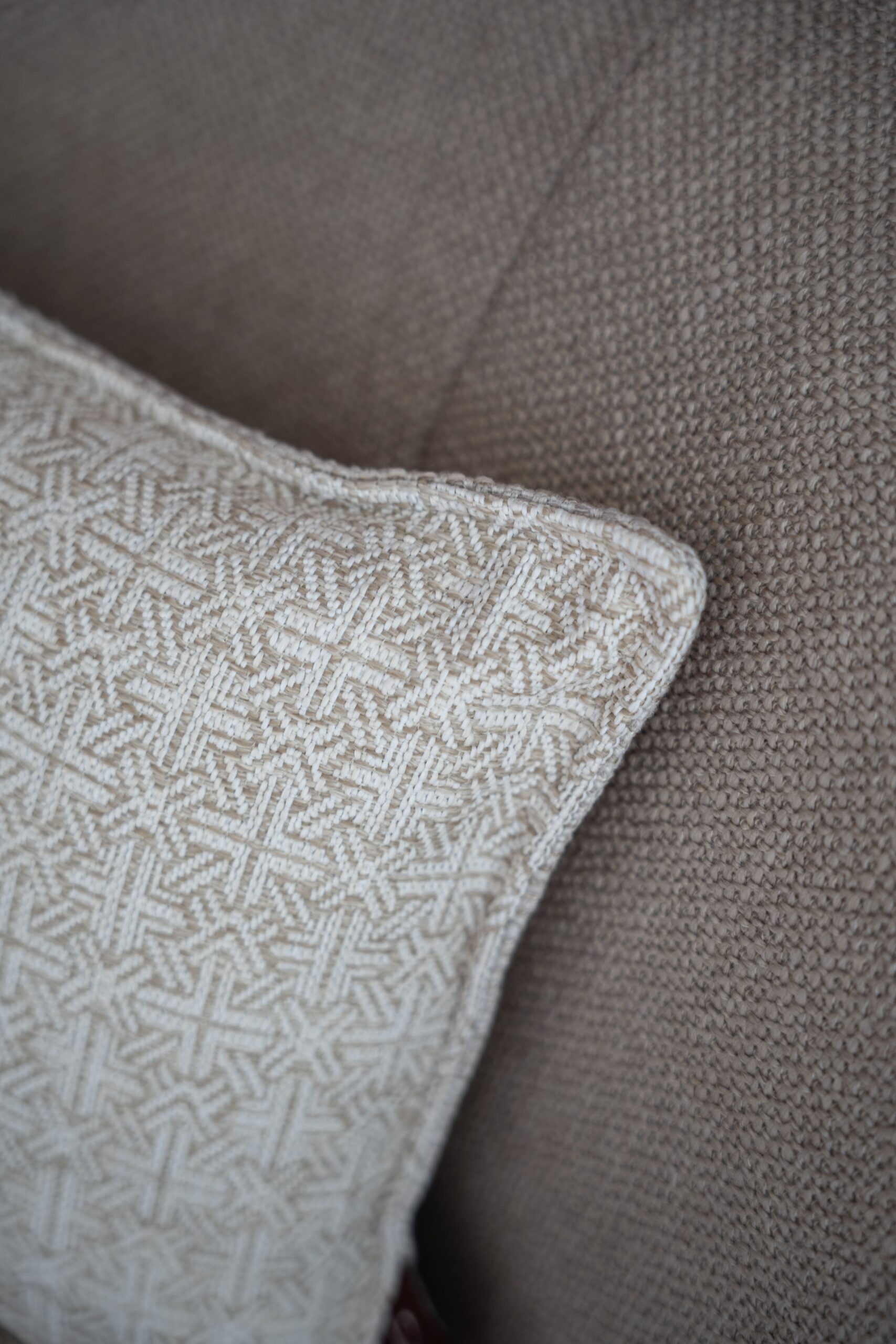 Ivory lines sierkussen met bies 30x50 - Afbeelding 2