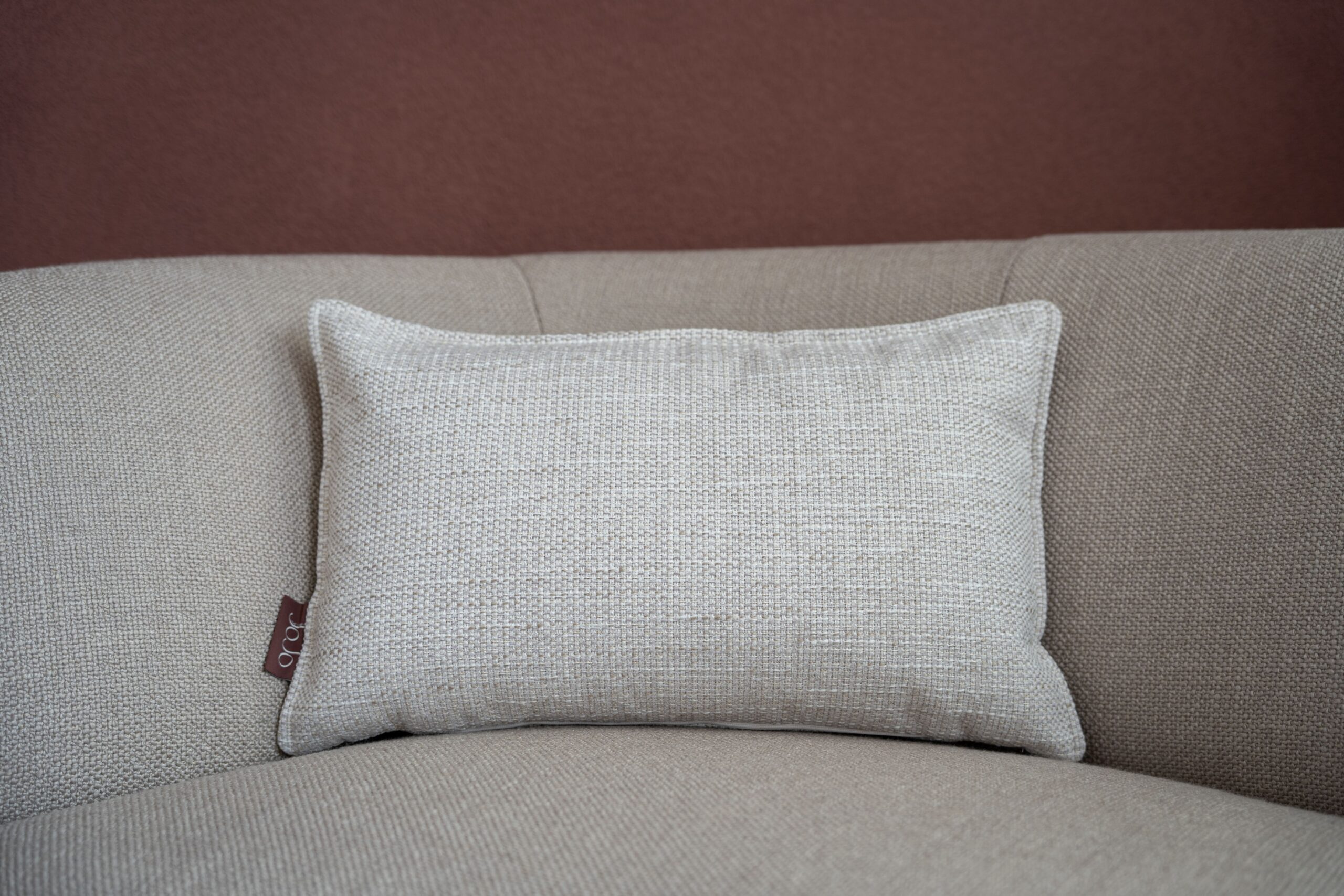 Ivory lines sierkussen met bies 30x50 - Afbeelding 4